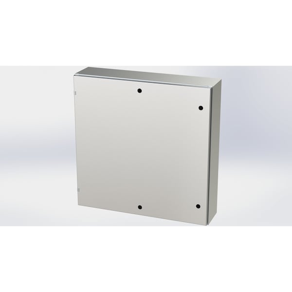 1/4 Turn Latch Electrical Enclosures, 36 in H, 8 in D, 36 in W, NEMA 3R, 4, 4X, 12, 13